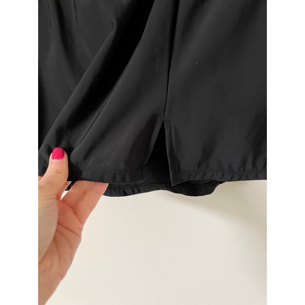 Aqua Green Tummy Control Swim Skirt Black Size Medium - Picture 3 of 7
